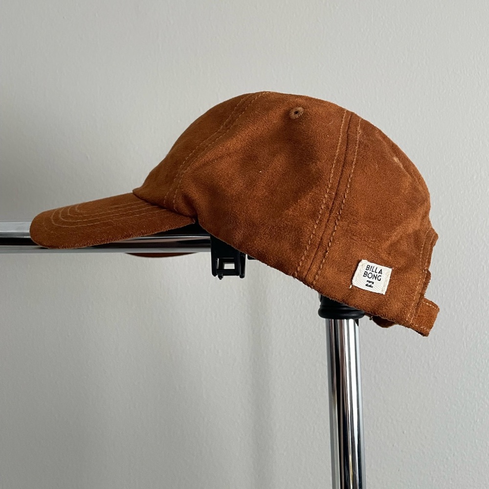 Billabong Faux Suede Baseball Cap
